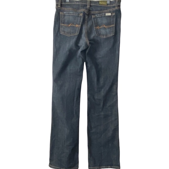 David Kahn Boot Cut Jeans Wear Women’s Black With a Faded Design. Size 10 - Picture 3 of 7